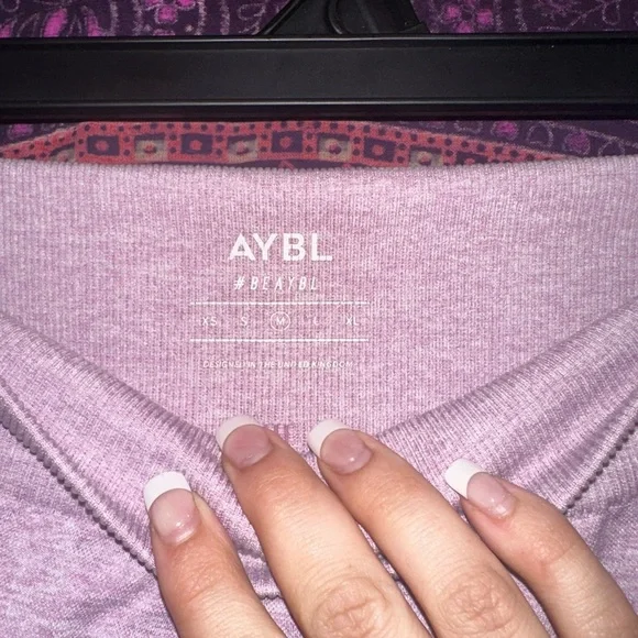 AYBL Light Purple Athletic Top - Picture 4 of 8